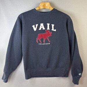Vail Crewneck Sweatshirt Navy - Blue84 brand
